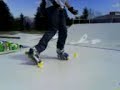 Slalom on mourtis