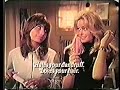 farrah and penny marshall in a funny 1970's commercial