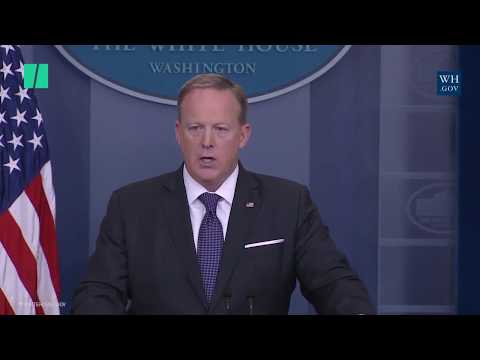 Sean Spicer Can't Say Whether Trump Believes In Man-Made Climate Change