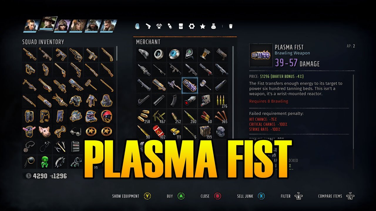 Wasteland 3 Unique Weapon Locations XLunargaming