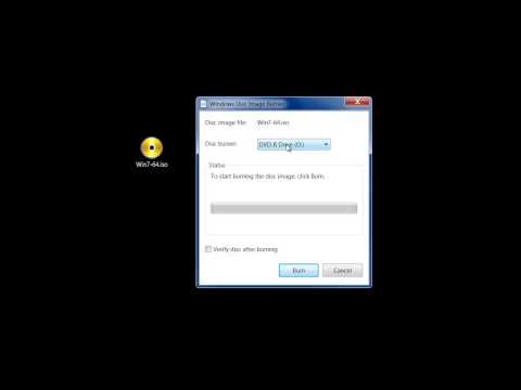 how to iso windows 7
