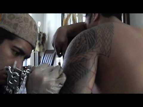And bradda Nephi all the way from Samoa for Helping me bring my Tattoo to life!