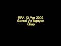 Vo Nguyen Giap phan doi - RFA 13 Apr 2009 General Vo Nguyen Giap