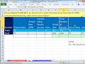 Excel 2010 Business Math 81: FV Function For Future Value Calculations 5 Examples