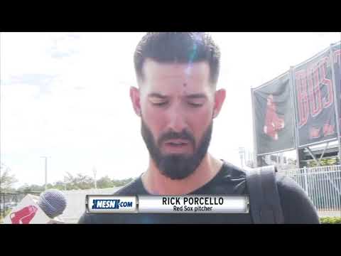 Video: Rick Porcello reports to Red Sox spring training