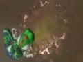 Yoshi keeps surprising Koopa Troopa while I play slightly fitting music