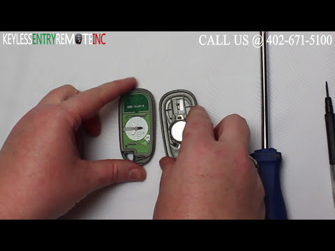How To Replace Acura TSX Key Fob Battery 2004 2008