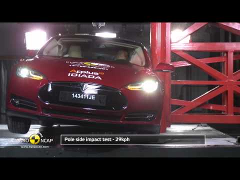 Crash Test del Tesla Model S 2014 