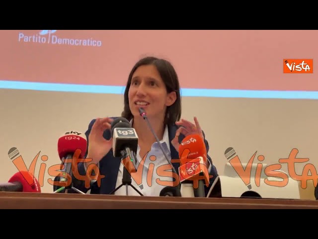 Schlein: Confermo quanto detto ad Amsterdam, estrema destra indebolisce democrazia