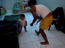 Zoe J is walking ... sort of