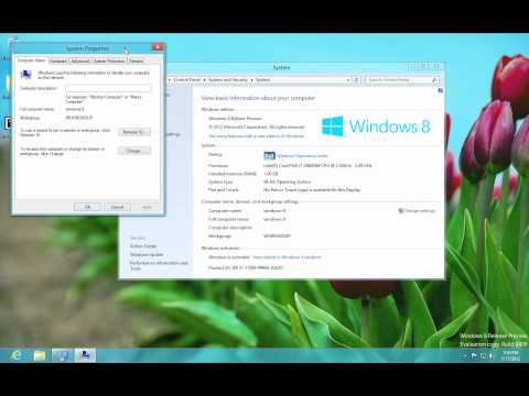 how to change computer name