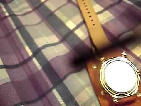 how to snap timex watch back on