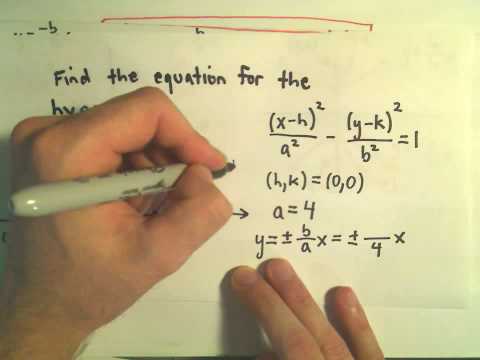 how to prove hyperbola equation