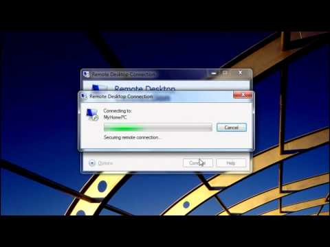 how to remote desktop windows 7