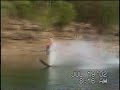 Mike waterskiing