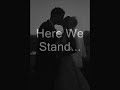 here we stand   new wedding ceremony song  wedding music 