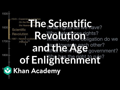 the scientific revolution and the age of enlightenment world the scientific revolution and the age of enlightenment world history khan academy video khan academy