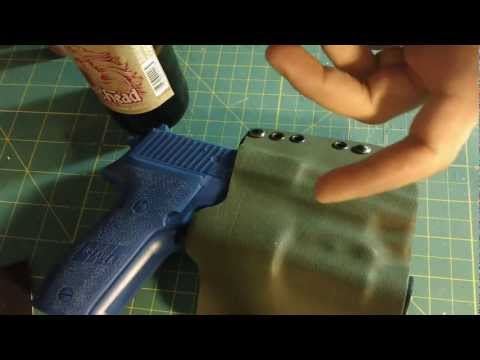 how to attach kydex holster to molle