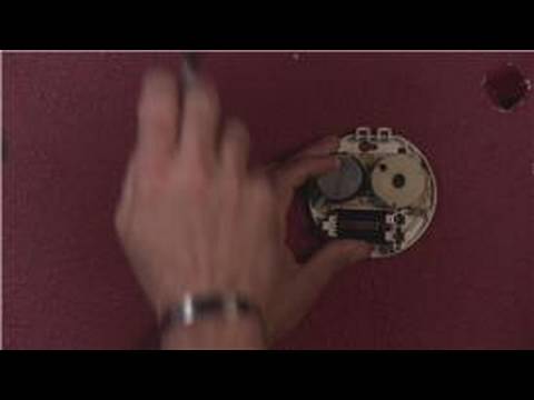 how to fit smoke alarm to ceiling