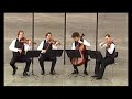 played by the leipzig quartet this movie is the most advanced for this most modern of beethovens pieces of music. breathtaking!
part 1