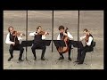 played by the leipzig quartet this movie is the most advanced for this most modern of beethovens pieces of music. breathtaking!
part 1