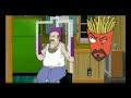 video clips of the insane-o-flex from the aqua teen hunger force movie.