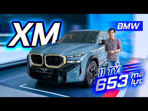 Khám phá BMW XM 11 tỷ Đồng tại Việt Nam: SUV thể thao nhưng sang trọng, mạnh mẽ nhưng vẫn êm ái