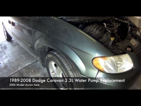 How to Replace the Water Pump in a Dodge Caravan
