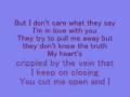 Bleeding love lyrics
