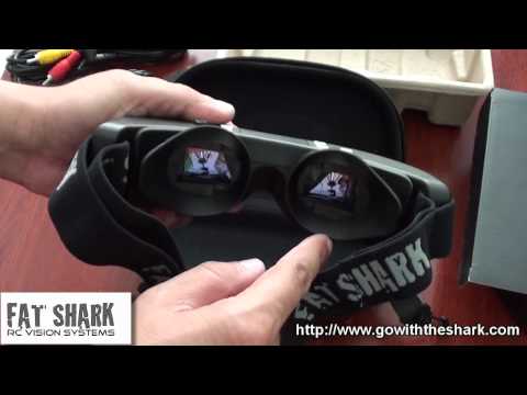 FatShark Dominator video goggles for FPV
