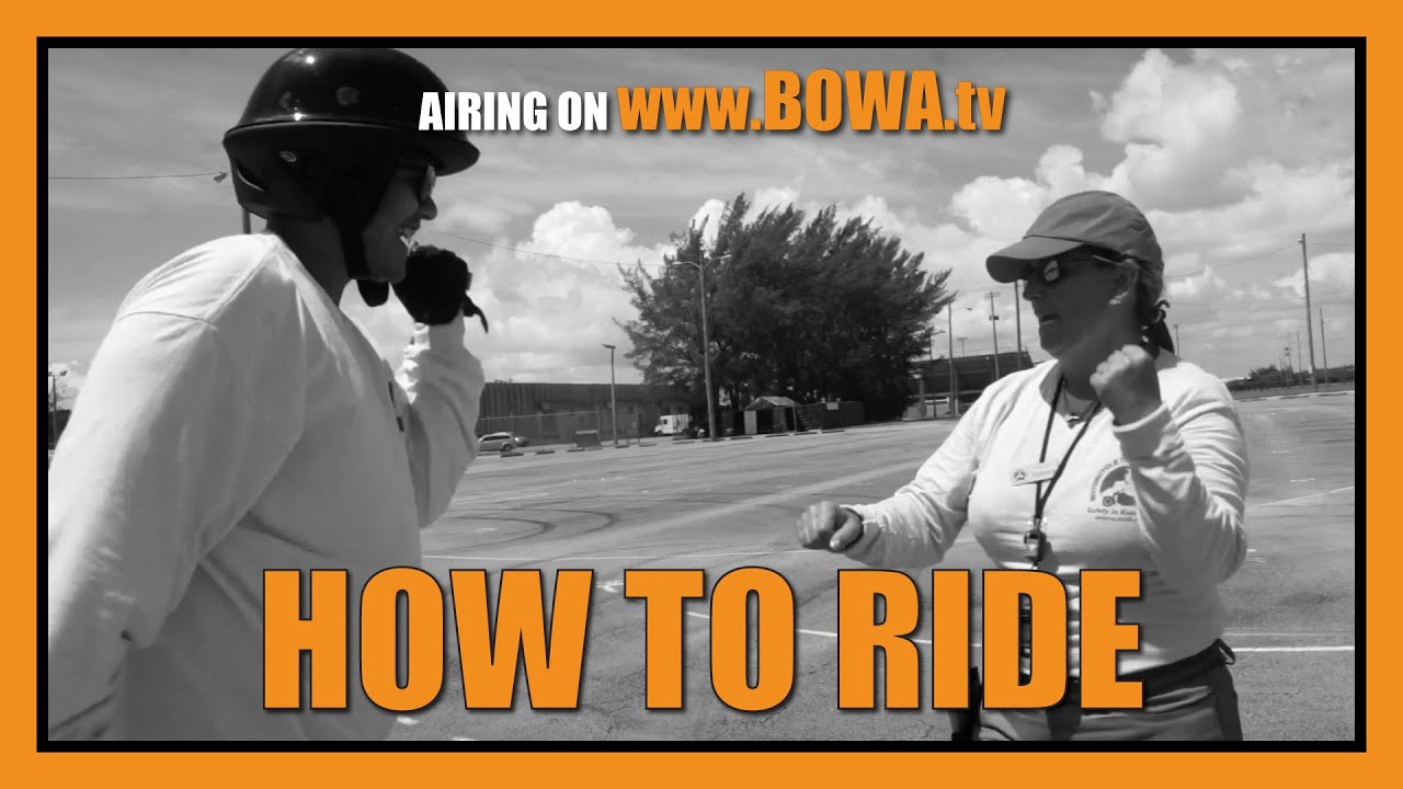 HOW TO RIDE