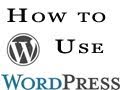 How to use Wordpress to design to a website.