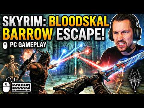 how to escape bloodskal barrow in skyrim