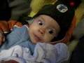 Tim Noah im Kinderwagen