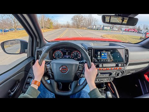 2025 Nissan Frontier Pro-4X - POV Test Drive (Binaural Audio)