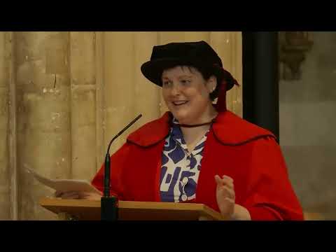 Hon Grad speech, Canterbury Catherdal