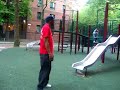 yashar loves the kids playing tag and hits balls on poll yashar loves the kids playing tag and hits balls on poll