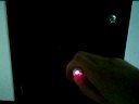 Silvery Metal 5mW Red Laser Pointer Presenter Pen with Clip