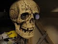 Mango - animatronic skull - Silence!