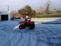 Quad in snow