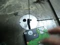 band saw and hard drive