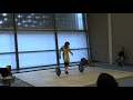 weightlifter almost kills referee