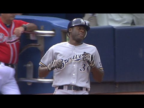 Video: Cain records his first Major League hit