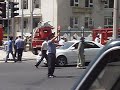466. Po?ar w hotelu w Duszanbe. Fire in the hotel - Dushanbe