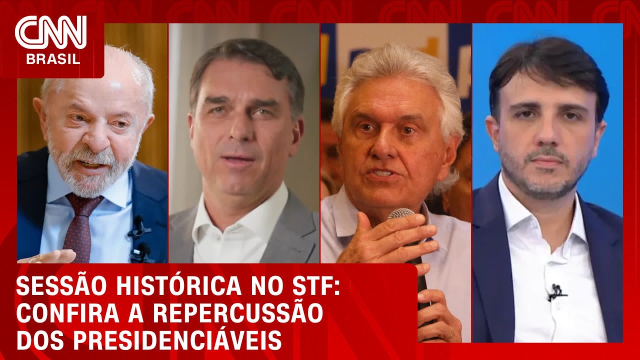 Os candidatos a presidência repercutem a sessão histórica do STF nesta quarta-feira (16) | CNN 360°