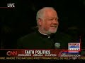 Presidential Forum on Faith, Values & Poverty (6 of 6) Presidential Forum on Faith, Values & Poverty (6 of 6)