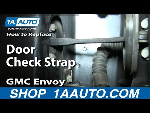 How To Install Replace Door Swing Check Strap 2002-09 GMC Envoy Chevrolet Trailblazer