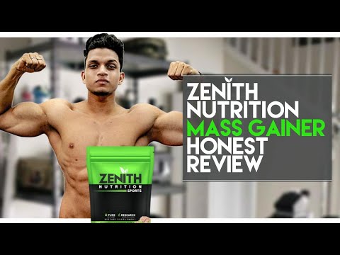 Zenith Nutrition Sports MASS GAINER Honest review | Good or Bad | Yash Anand
