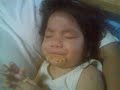 aimee...eating while sleeping...