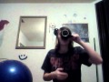 .. & Amanda's try at the Cinnamon Challenge!